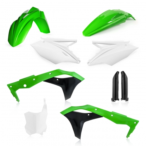 KIT PLÁSTICOS COMPLETO ACERBIS KAWASAKI KX-F 250 2017 - COR ORIGINAL